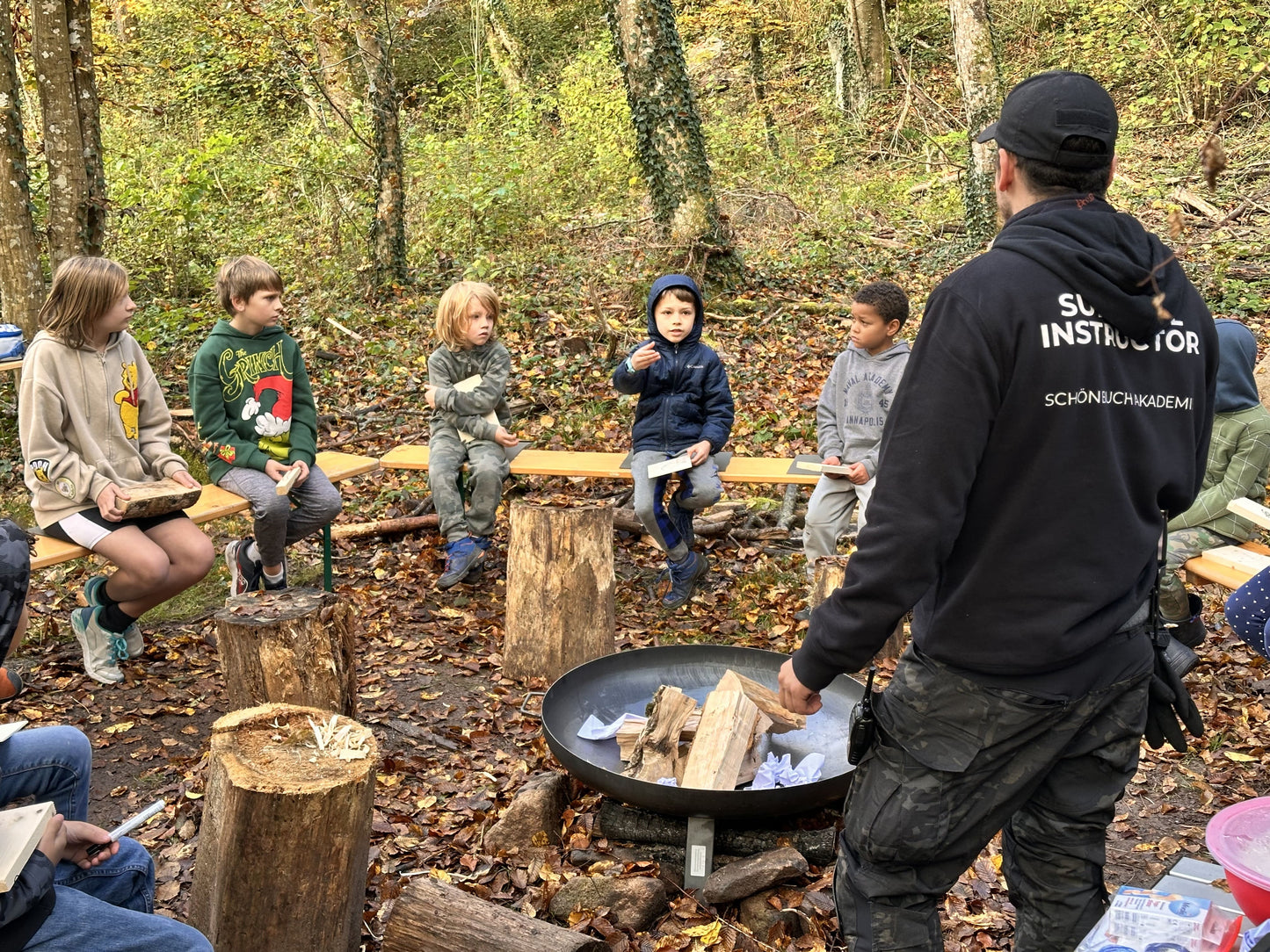 Ferienprogramm Kinder Basic Survival Training | 4 Stunden Praxis im Wald