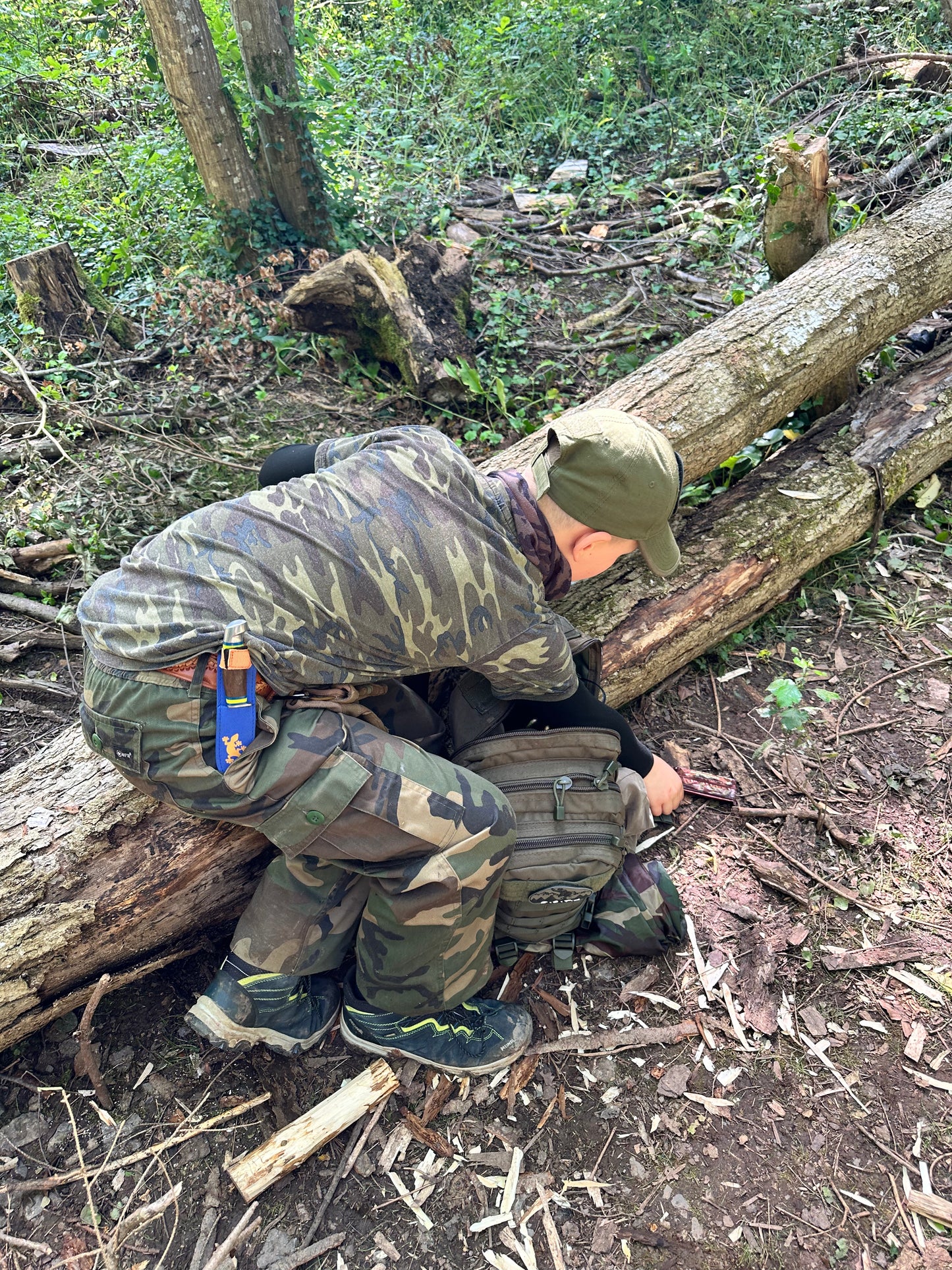 Ferienprogramm Kinder Basic Survival Training | 4 Stunden Praxis im Wald
