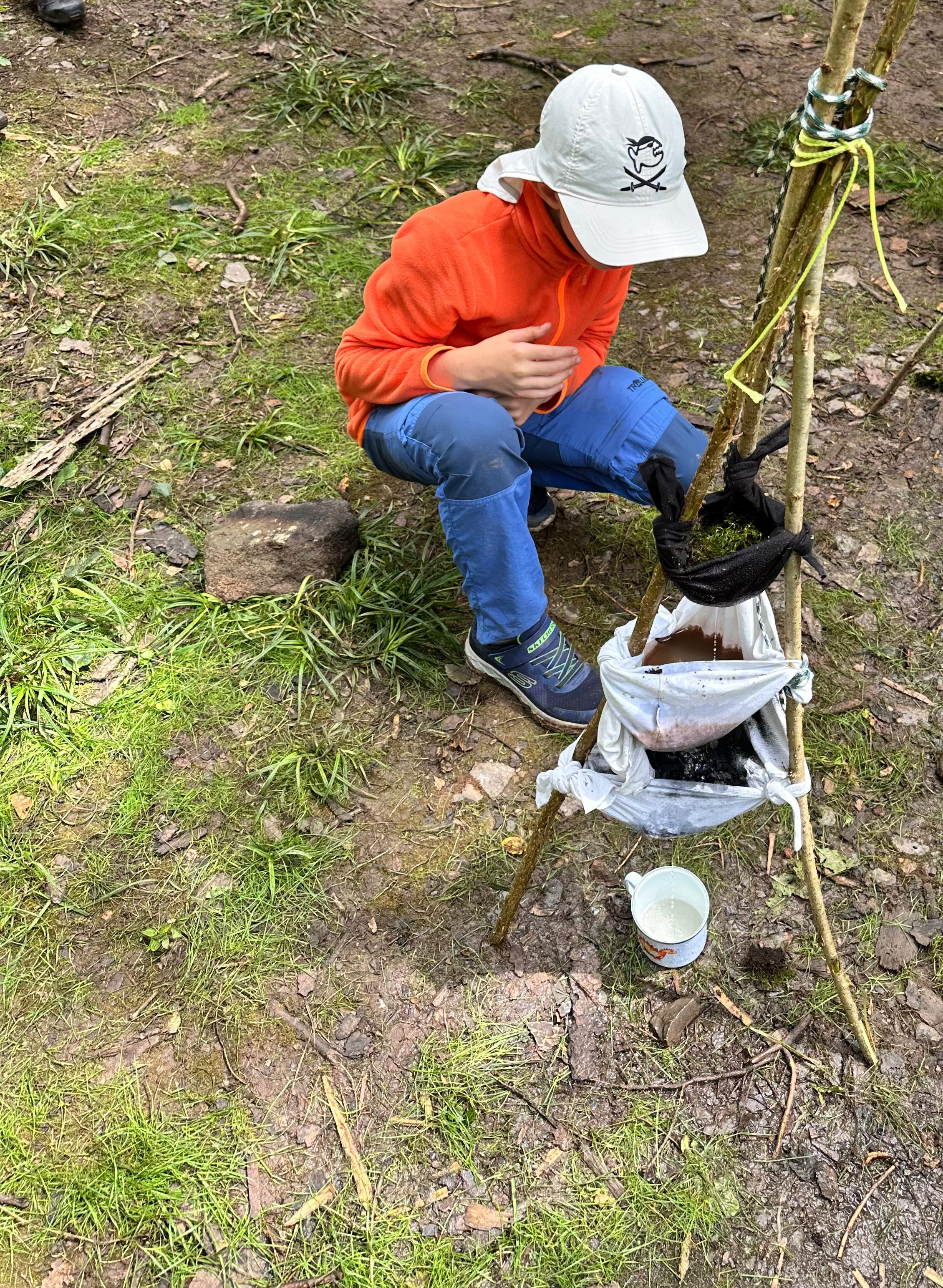 Outdoor Ferienprogramm für Kinder | 4 Stunden Praxis im Wald