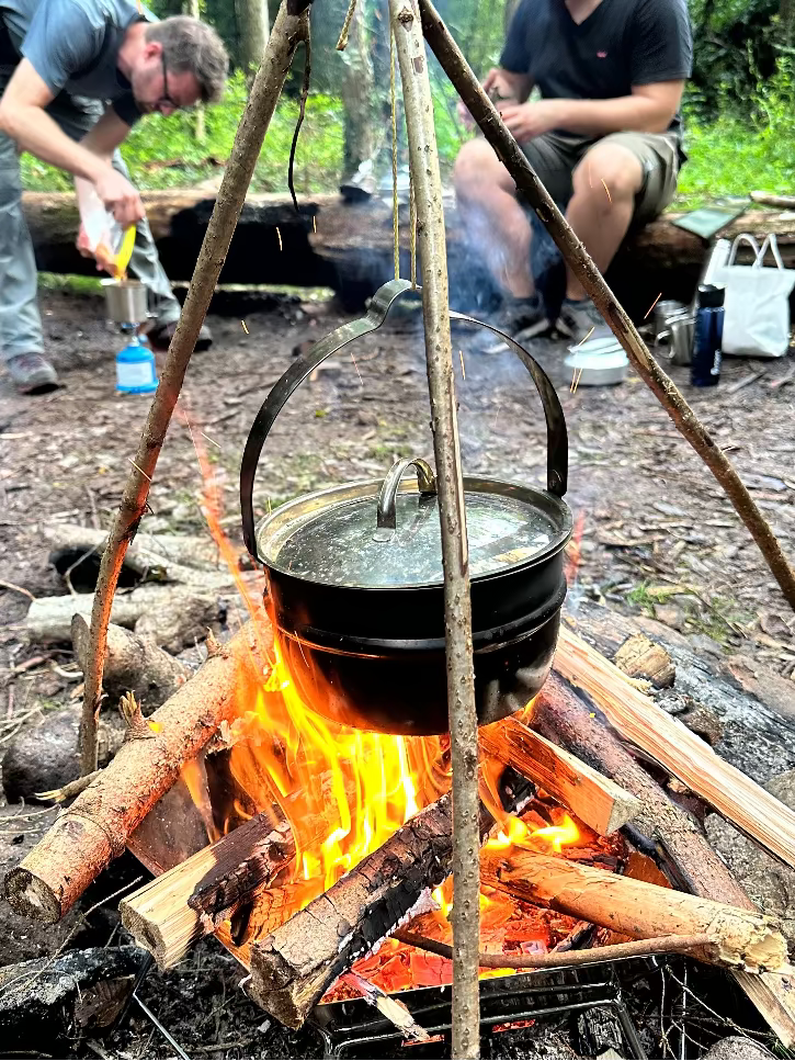 Feuermachen ohne Streichhölzer - Bushcraft Workshop