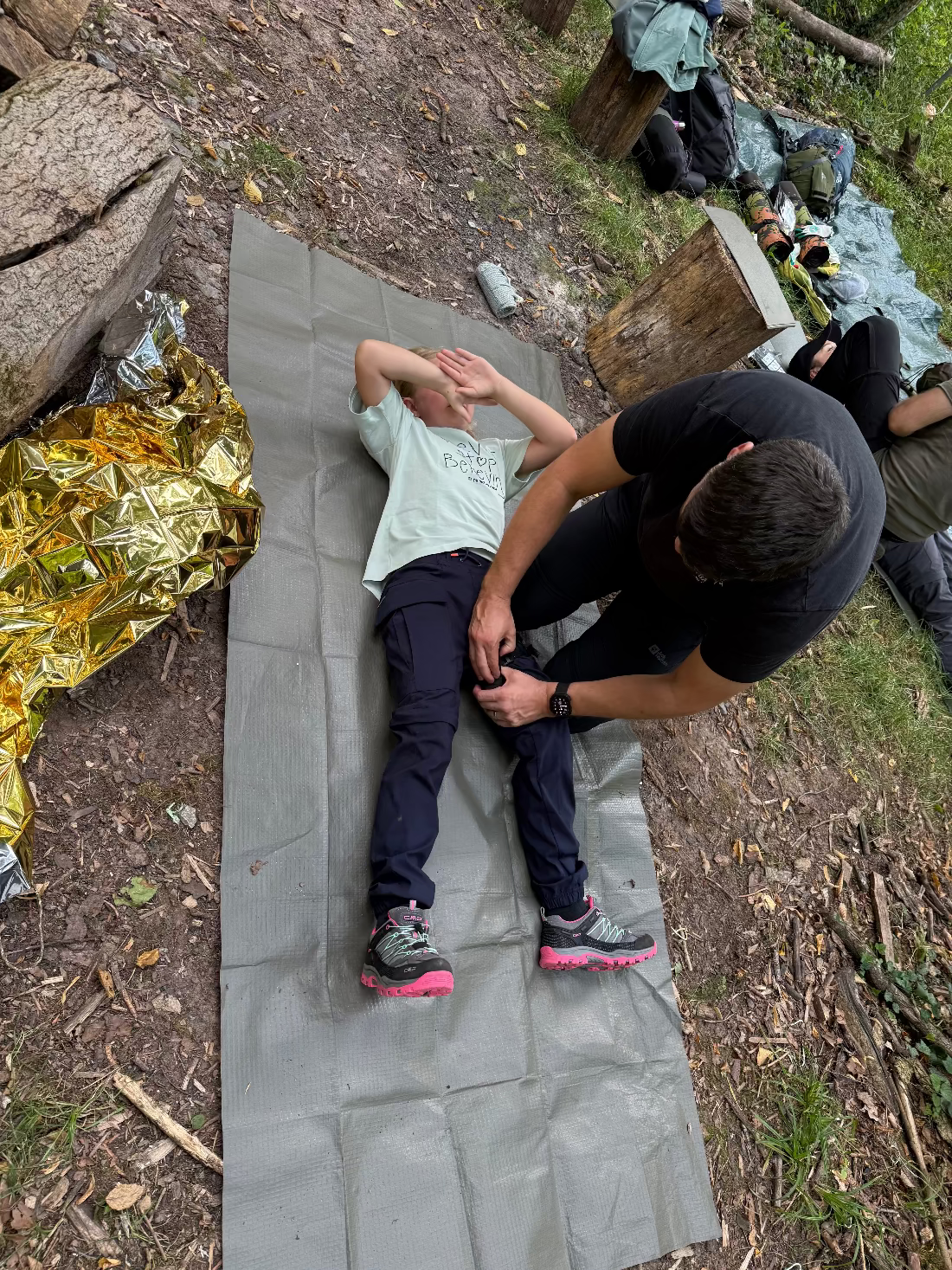 Erste Hilfe in der Wildnis - Outdoor Training
