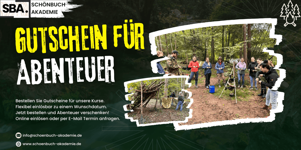 Outdoor Abenteuer Gutschein - Schönbuch Akademie