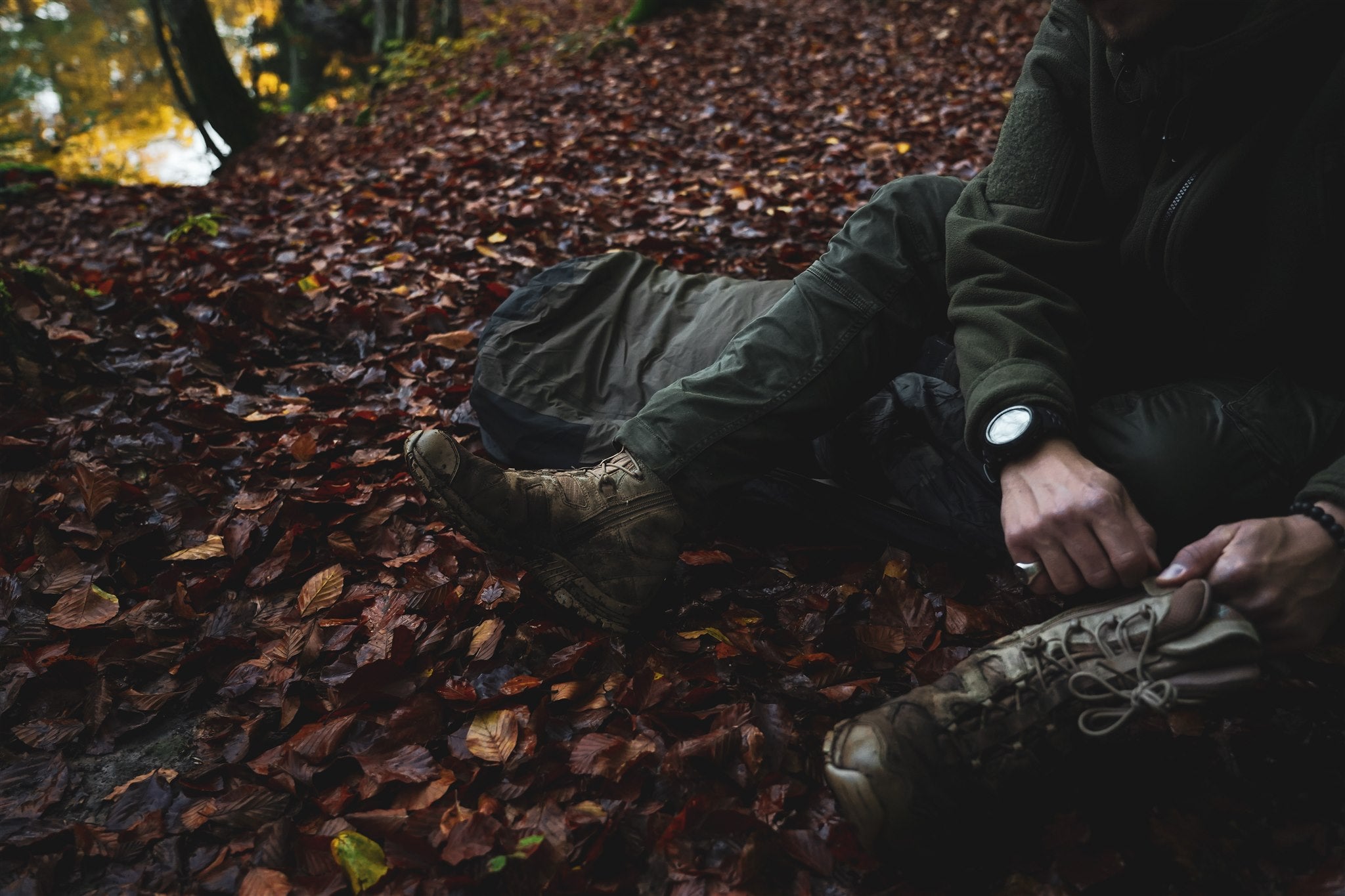 Teambuilding durch Outdoor-Aktivitäten im Wald